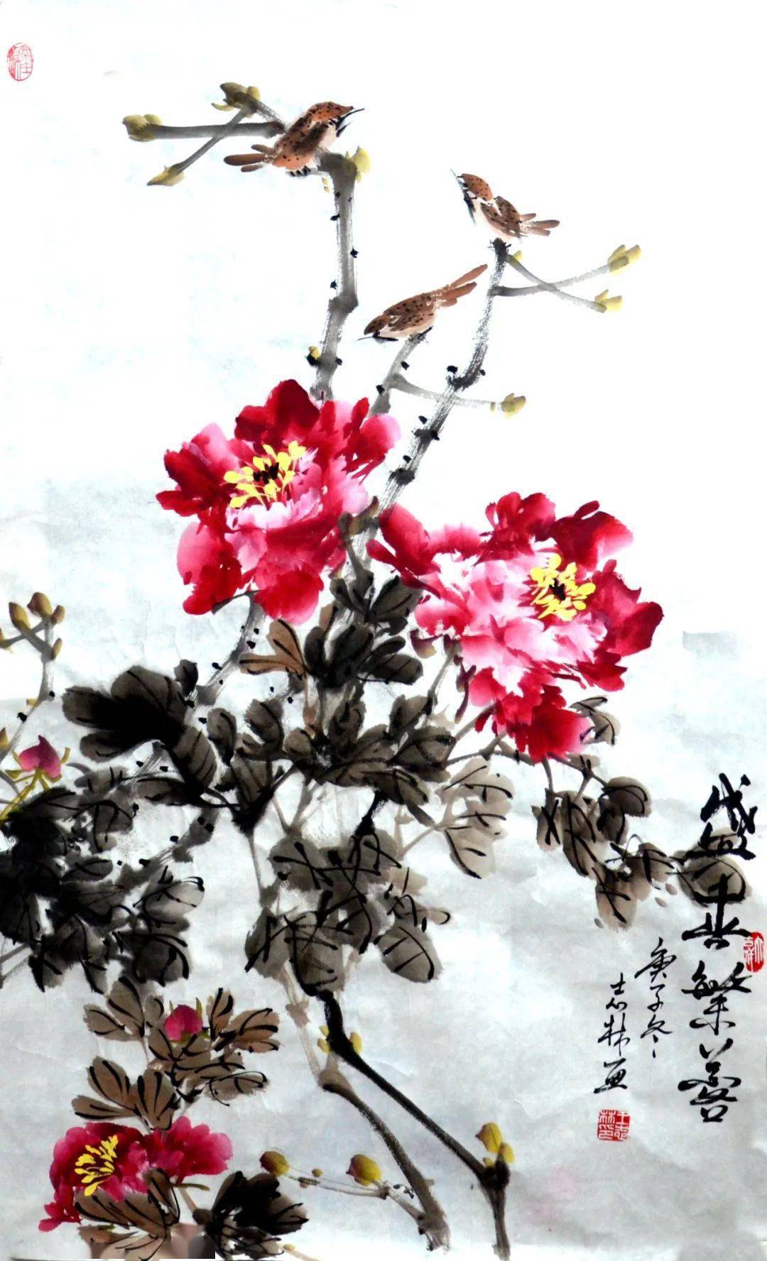 唐雪元 ‖ 觅沁芳 国色朝酣夜染香——访巴蜀知名牡丹画家王志林