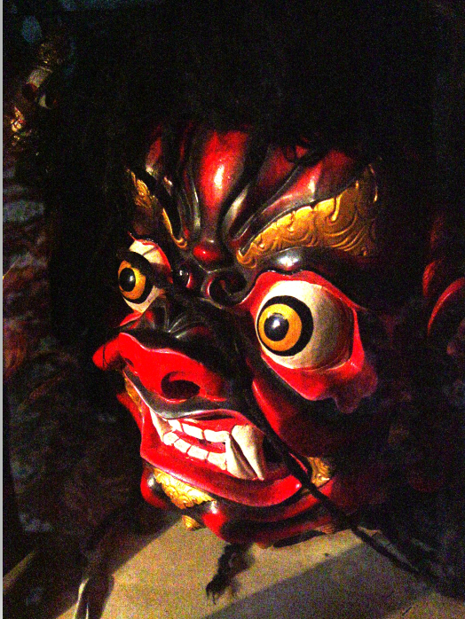 苯教面具图片