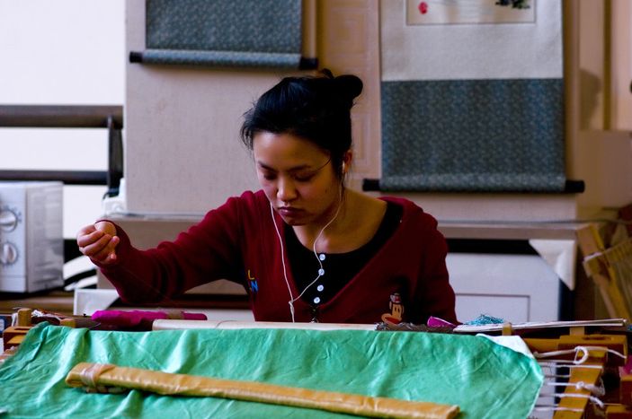 《延禧攻略》中的蜀绣秘密藏在成博蜀绣展里