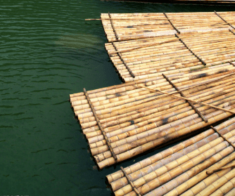 竹筏(图片来自网络)