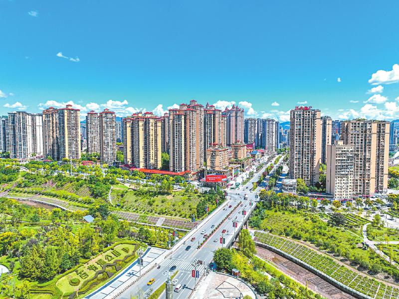 您的位置:>首页>图说四川>按类别>报刊图片>详细内容>宣汉县城西区