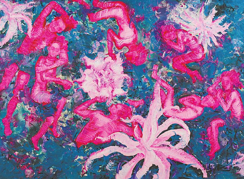 郭燕作品《菩提系列78号》. 天成当代艺术机构供图