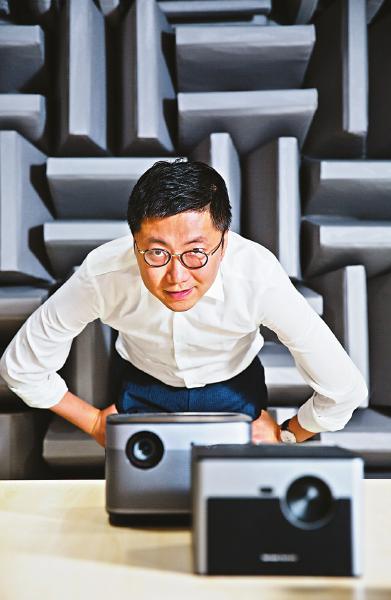 极米科技有限公司创始人,ceo钟波. 受访者供图