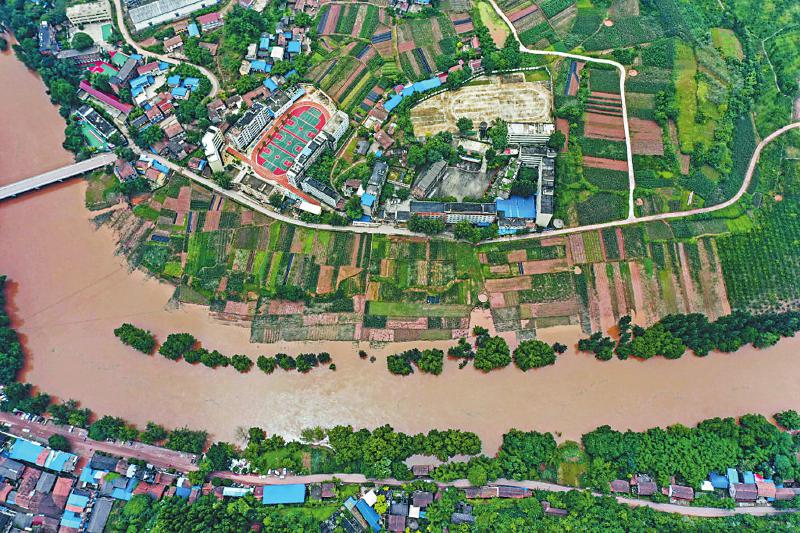 "7月19日早上8点刚过,家住达州市通川区磐石镇牟家碥村三组的刘永会和