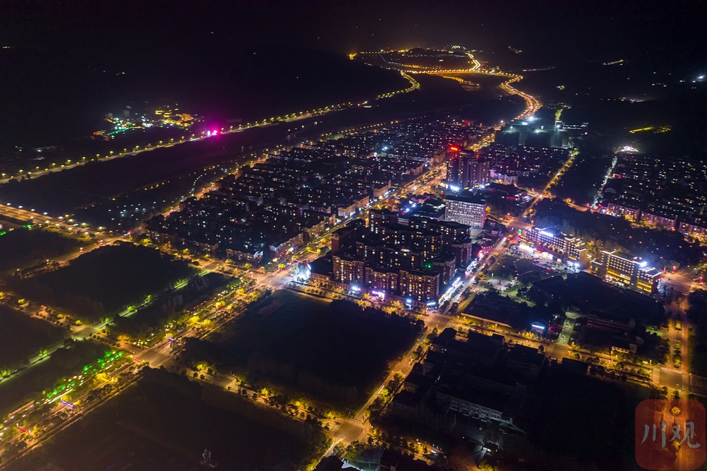 喜迎国庆 北川大街小巷张灯结彩_重要信息转载_新闻中心_四川省情网