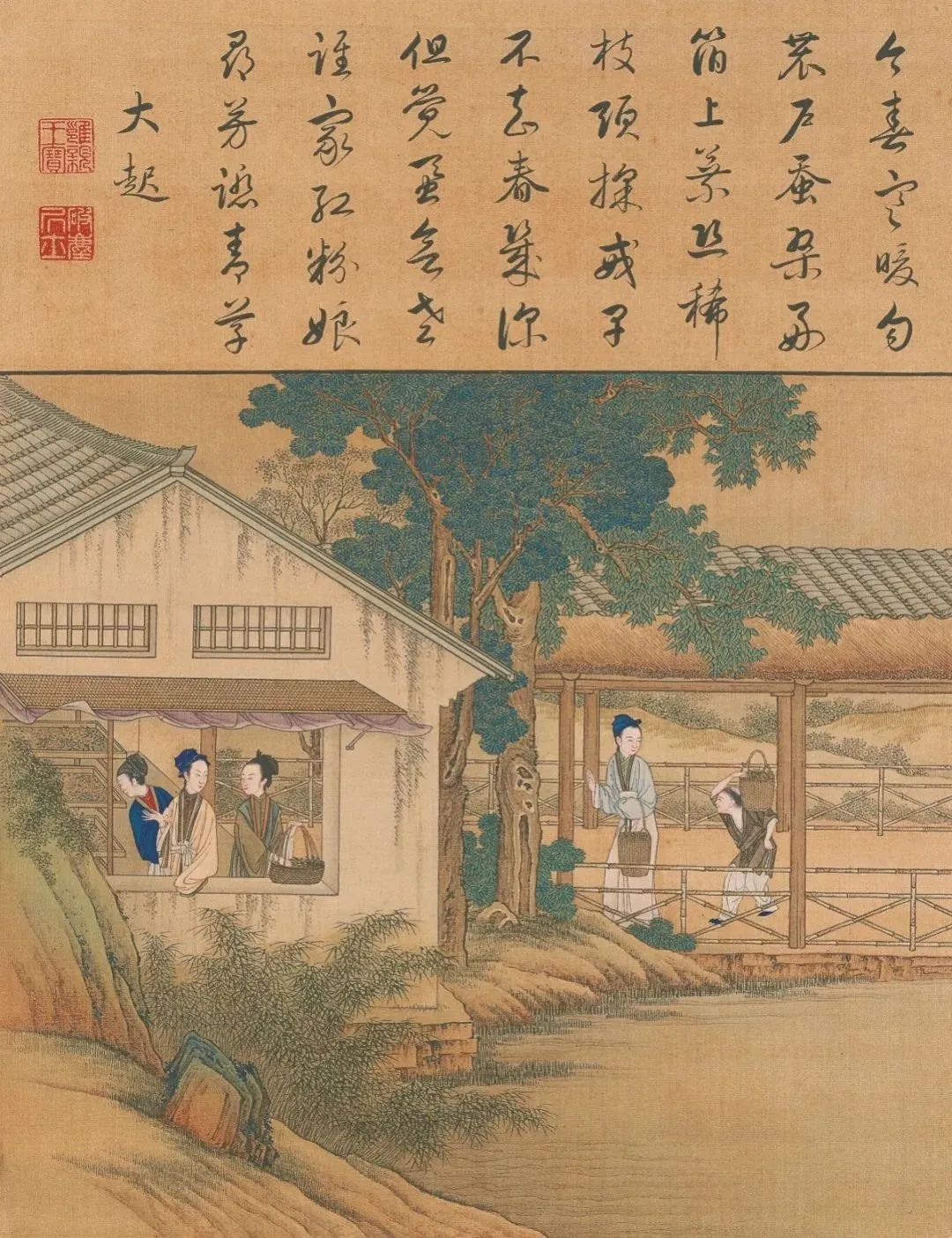 胤禛耕织图(故宫博物院藏)