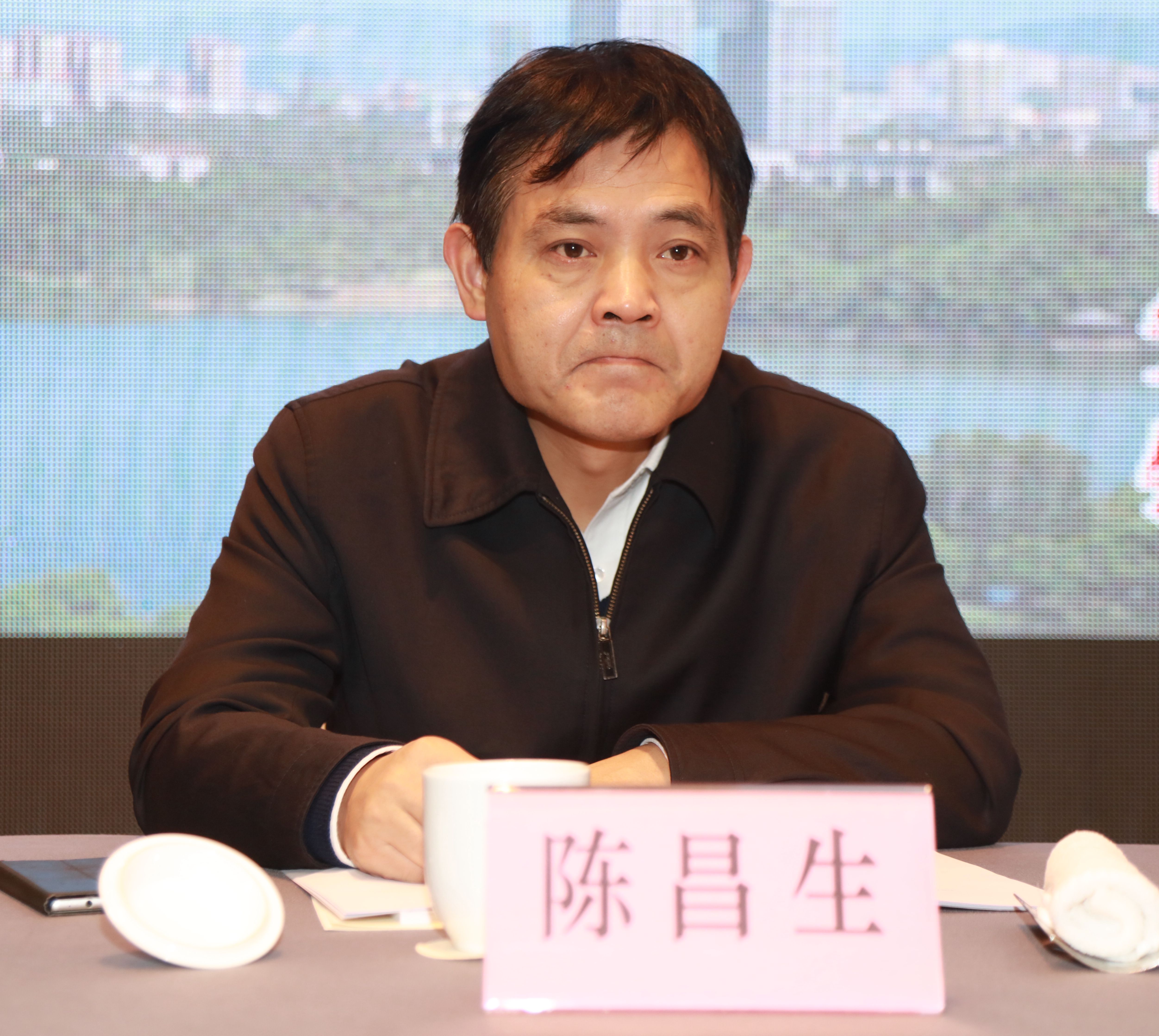 陈昌生出席会议