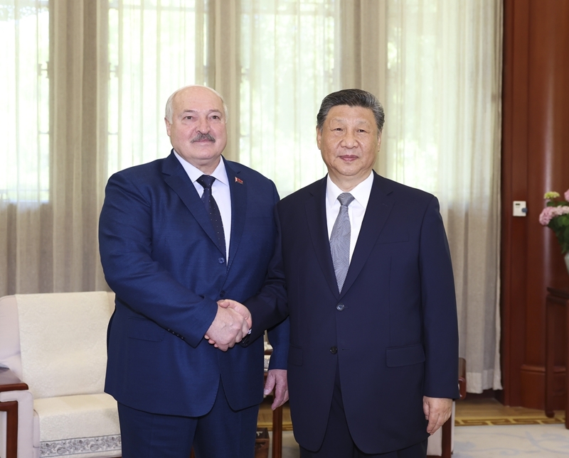 习近平会见白俄罗斯总统卢卡申科「相关图片」