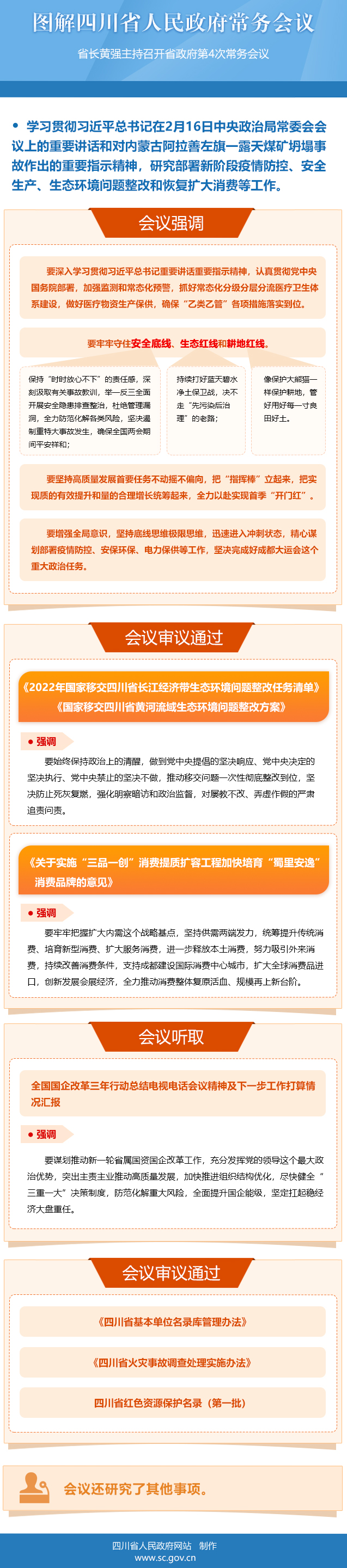 图解：四川省人民政府第4次常务会议「相关图片」