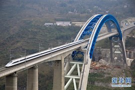 成贵高铁开始全线拉通空载模拟运行