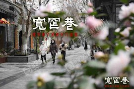 成都：宽窄巷子景点重新开门迎客