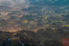 泸州合江龙挂山上看风景 每一帧都是生态壁纸