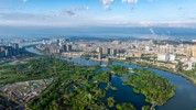 眉山东坡湿地公园（眉山市党史和地方志编纂中心 2024年4月提供）2